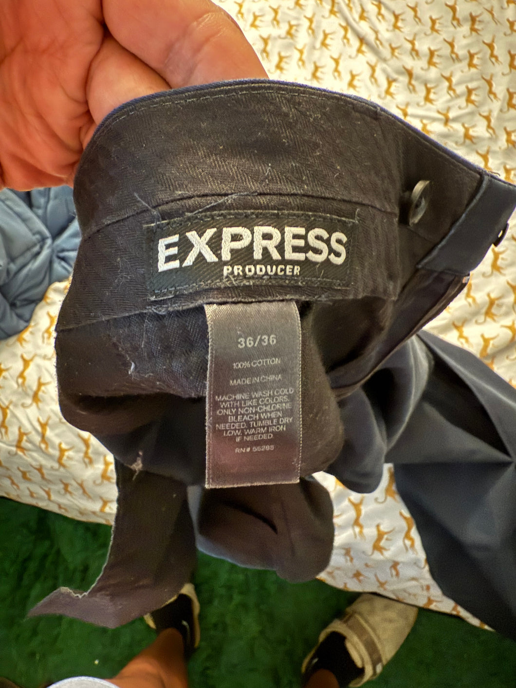 Express Black Chinos Classic Straight-Leg