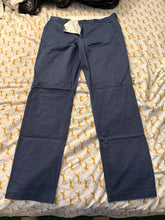 Load image into Gallery viewer, Express Blue Chinos Straight Leg Cotton Blend

